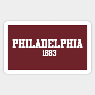 Philadelphia 1883 Sticker